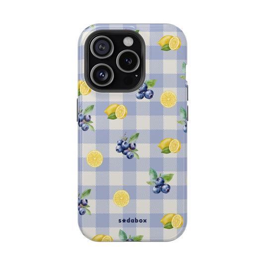 Lemon Blueberry Magsafe iPhone Case