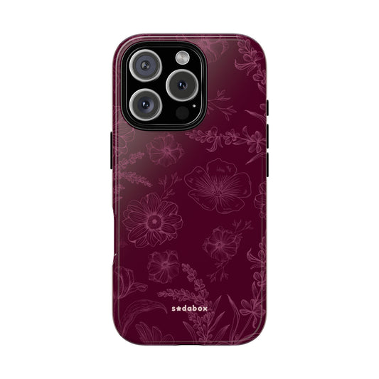 Plum Petals Phone Case